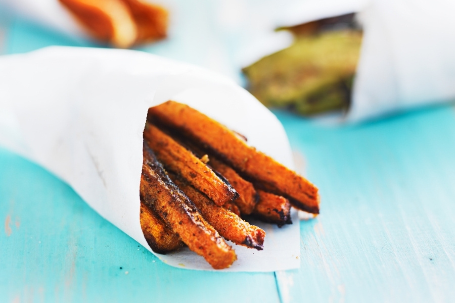 Crispy Sweet Potato Fries - Whole30, Paleo