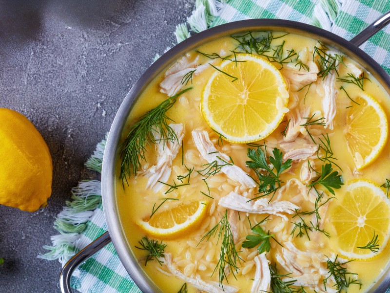 Modified Paleo AIP Greek Lemon Soup (Core AIP option) - It's All About AIP